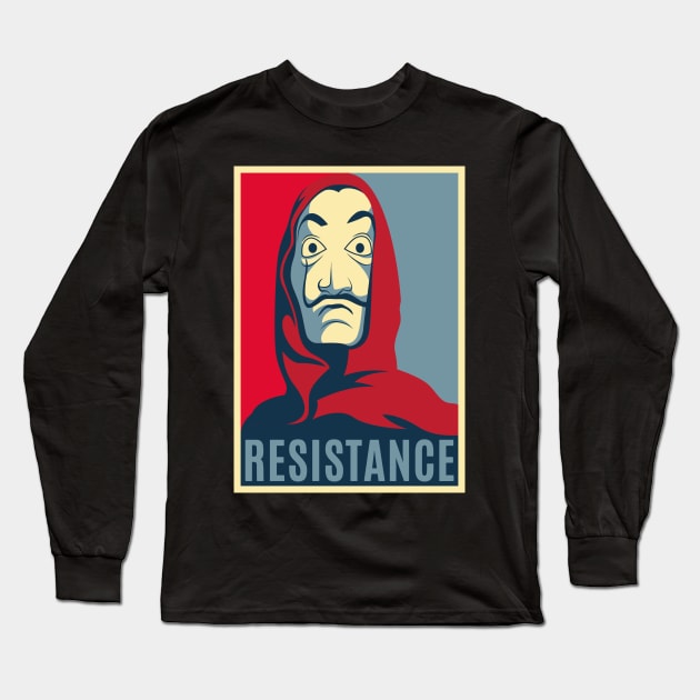 Obey Resistance Long Sleeve T-Shirt by akawork280